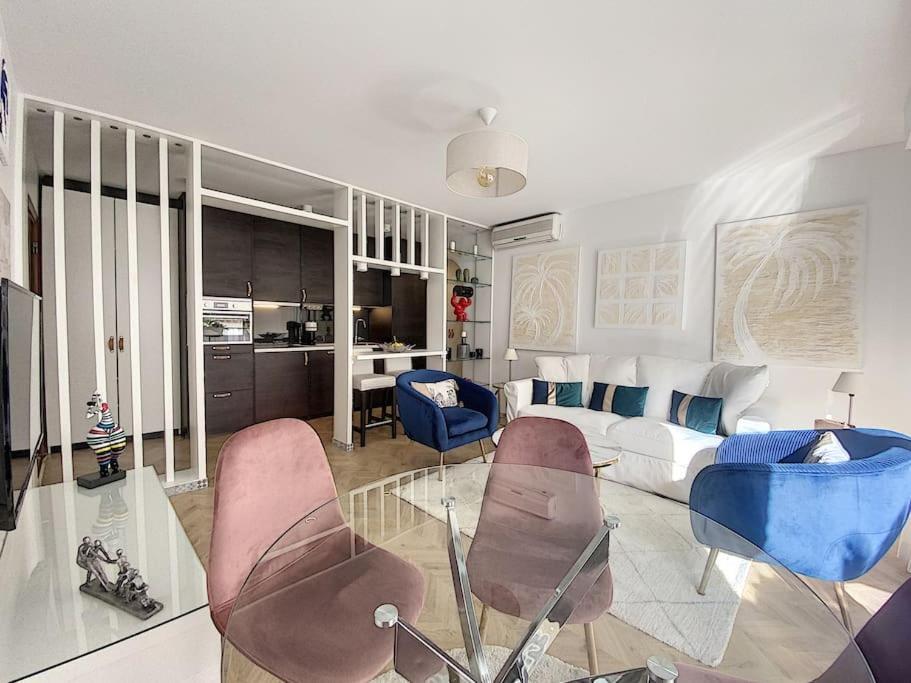 Appartement Style Architecte Proche De La Plage Cannes Eksteriør bilde